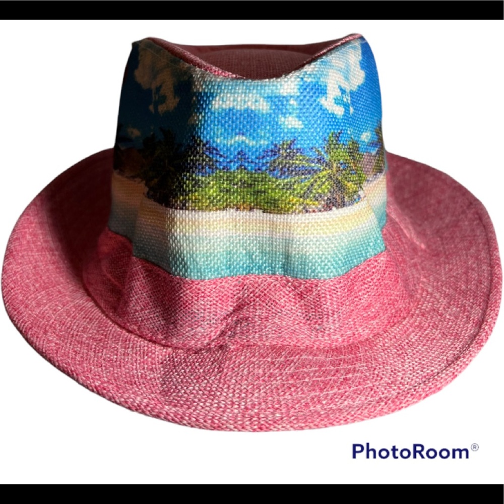 Toddler/youth hat with beach, great for Easter, the beach & more! NWT - Picture 3 of 6